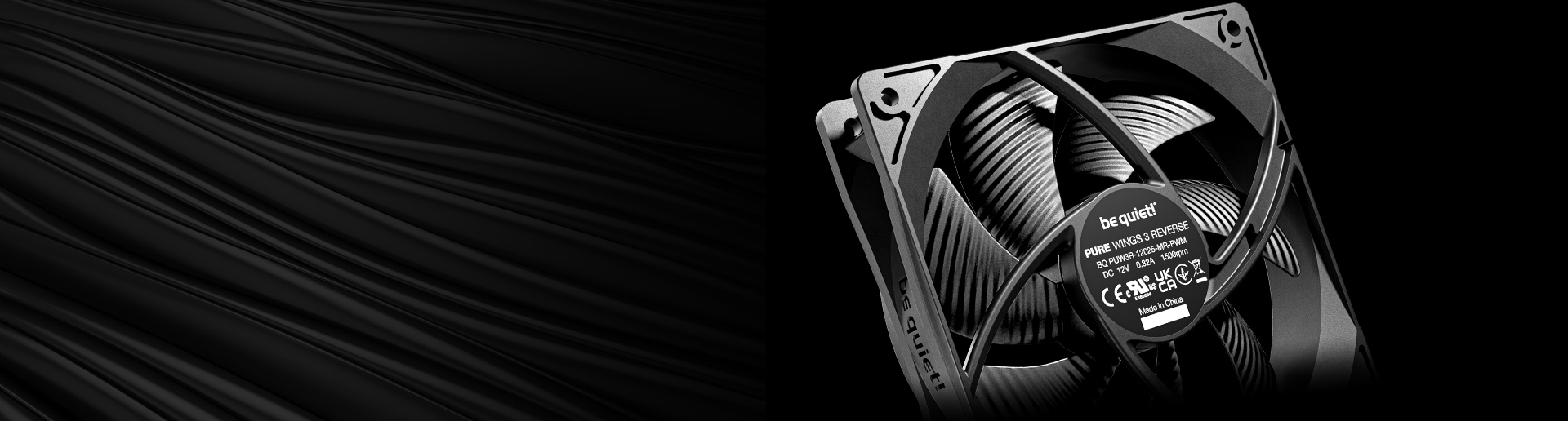  PURE WINGS 3 120mm PWM Reverse 3-Pack
