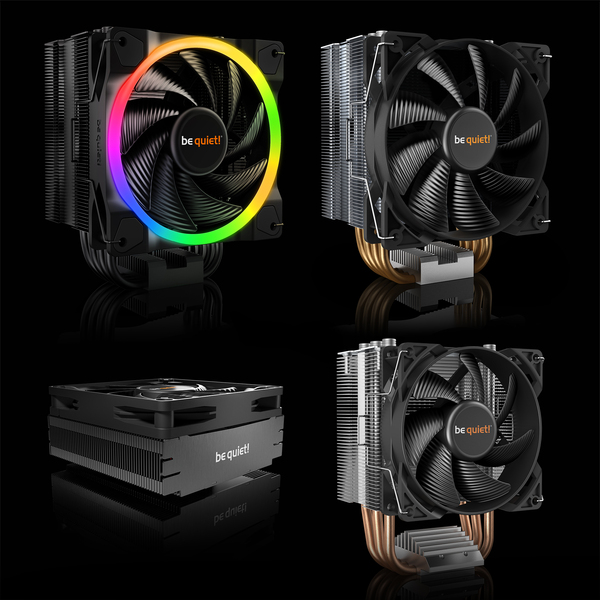 Silent Air coolers for your PC from be quiet!