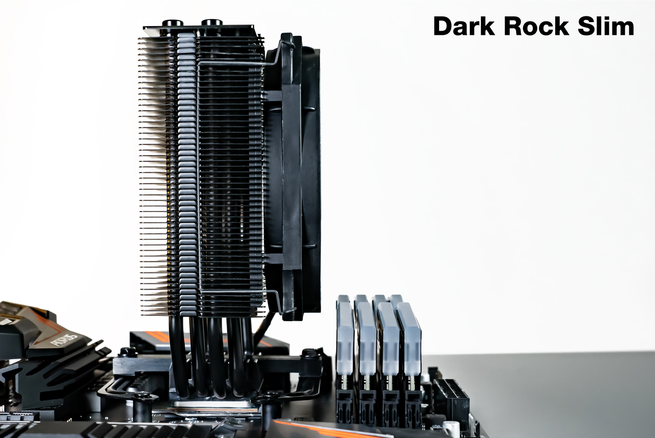 BE QUIET DARK ROCK 4 Ventirad CPU INTEL - AMD Ventilateur 135mm avec  Quadrimedia