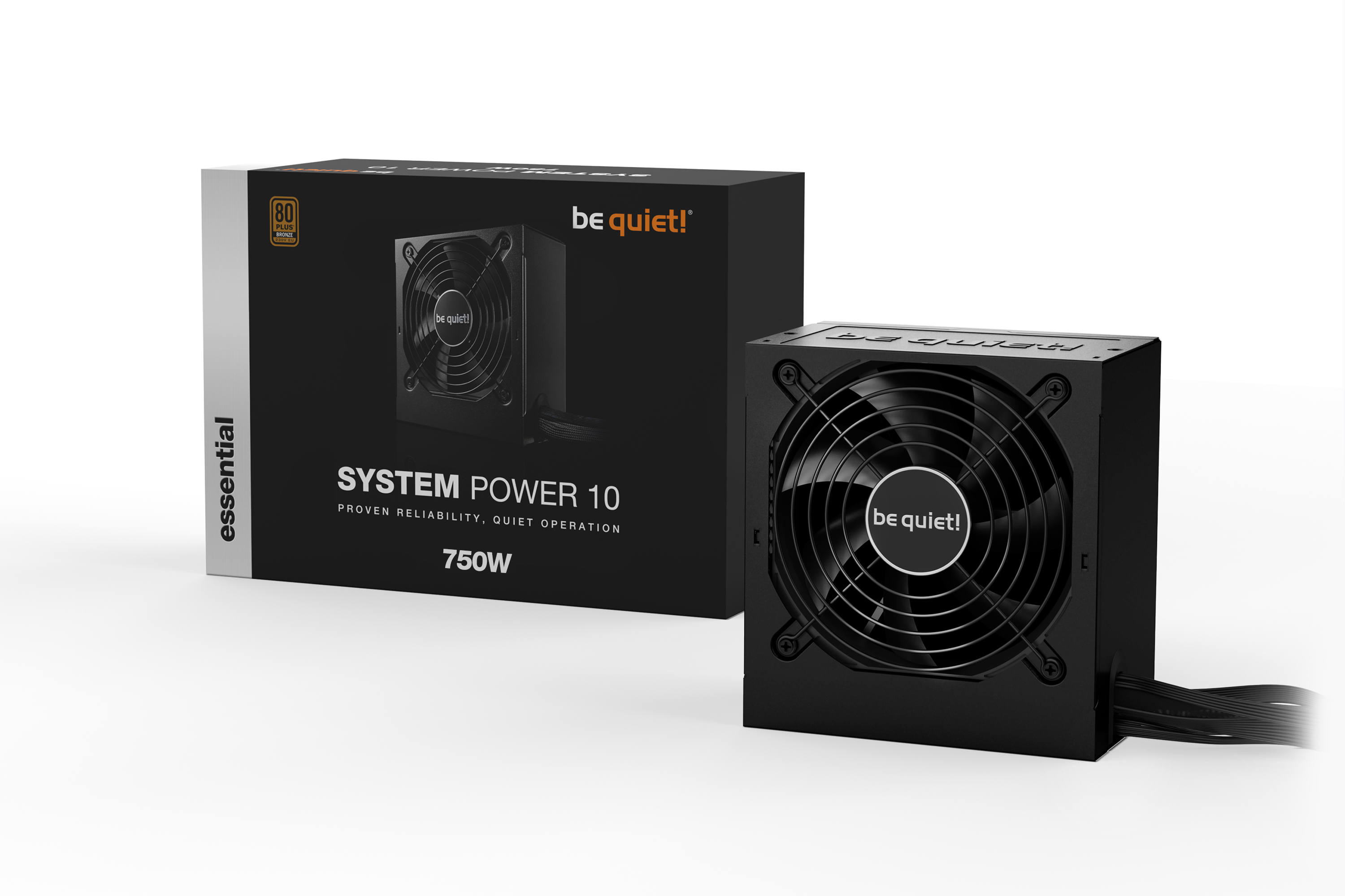 SYSTEM POWER 10  750W silent essential Power supplies from be quiet!
