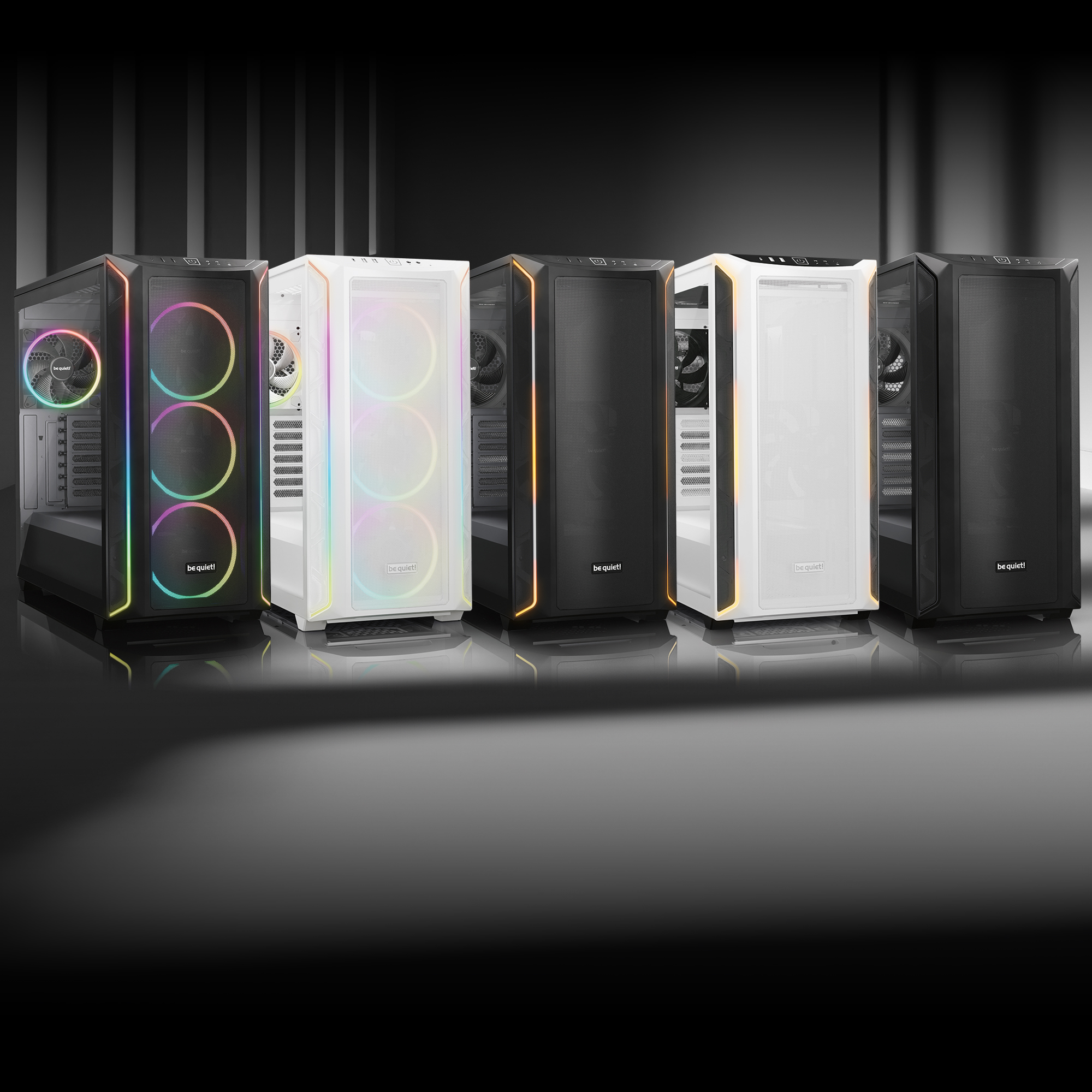 SHADOW BASE 800 silent PC cases for your PC from be quiet!