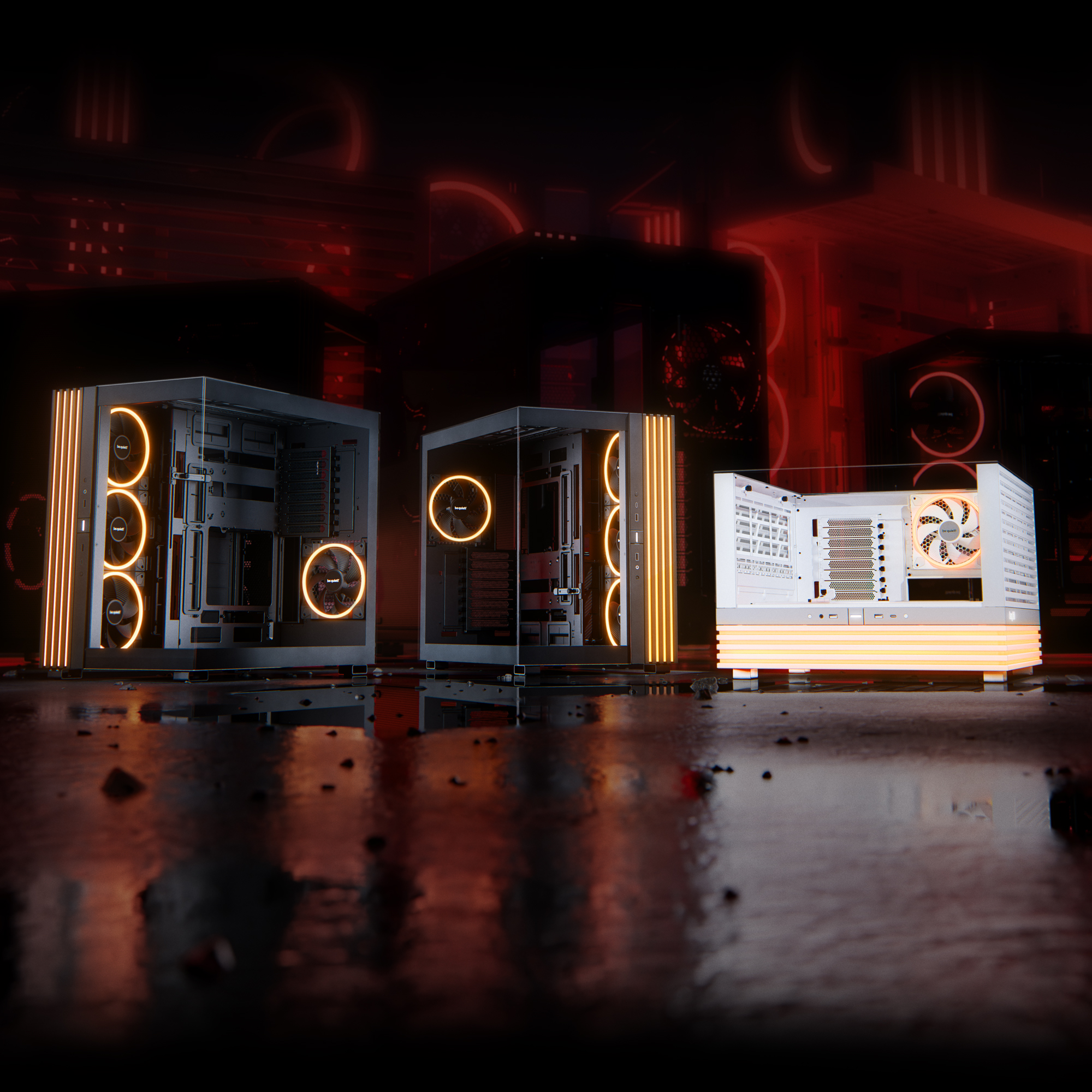 LIGHT BASE 900 silent PC cases for your PC from be quiet!