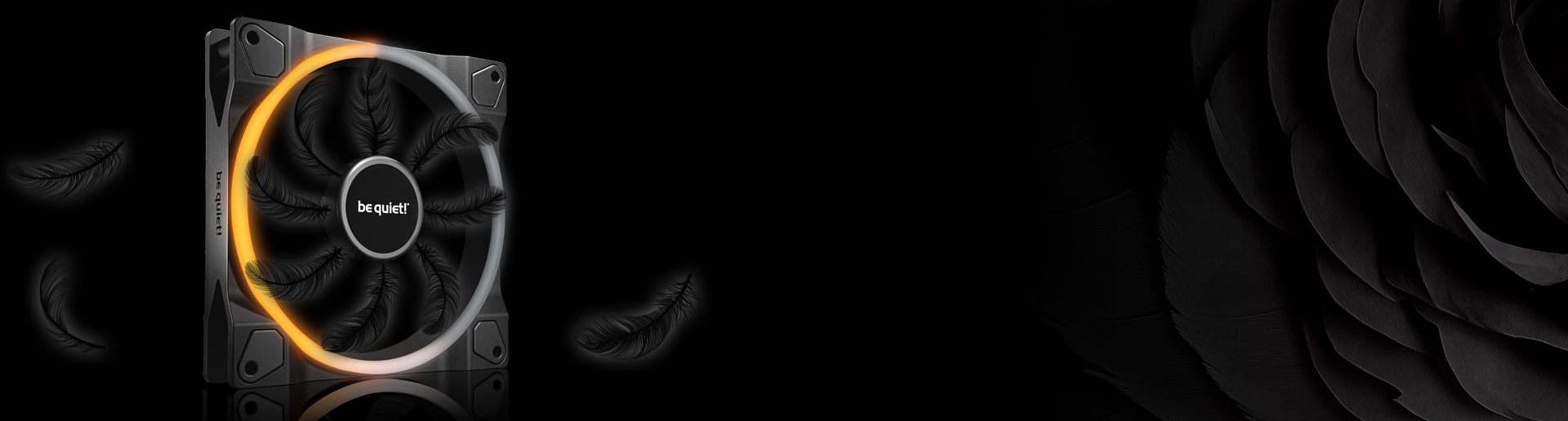 LIGHT WINGS 140mm PWM Reverse Black