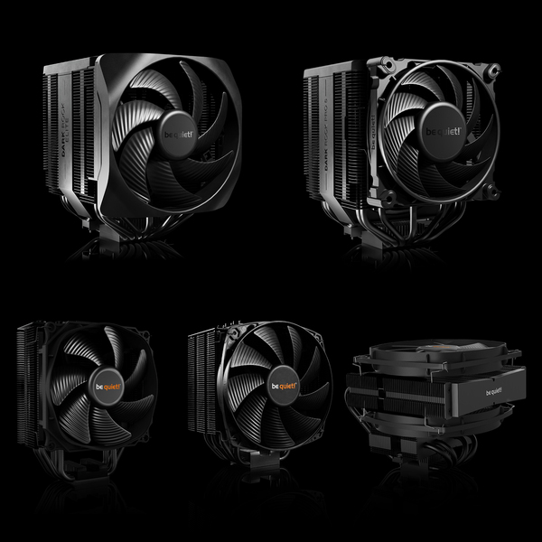 Silent Air coolers for your PC from be quiet!