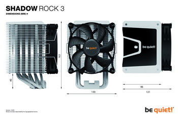 Ventilateur Be Quiet Shadow Rock 3 190W