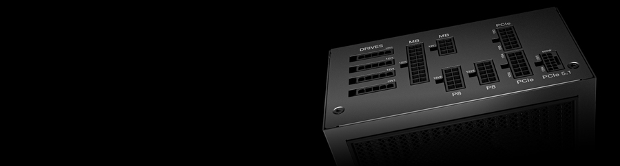 Be quiet! Dark power 14 1000w popolnoma modularni sleeved kabli za urejen računalnik