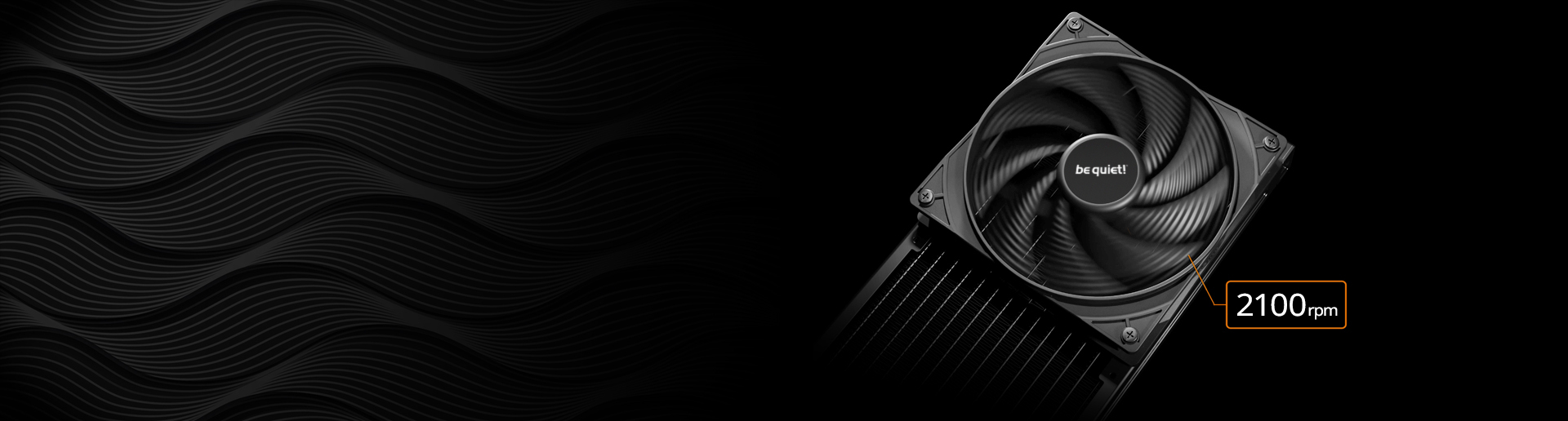 Pure Wings 3 120mm PWM high-speed features a closed loop motor