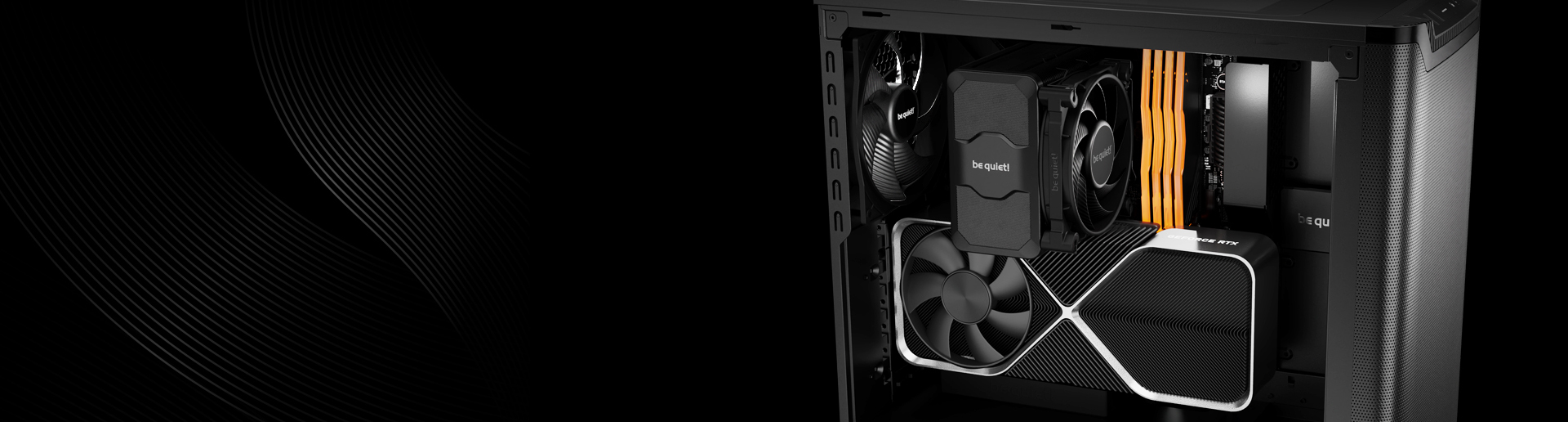 Pure Base 501 Airflow Window Black