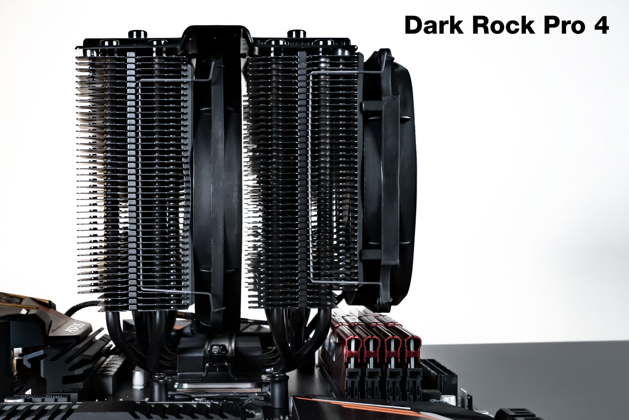 BE QUIET DARK ROCK 4 Ventirad CPU INTEL - AMD Ventilateur 135mm avec  Quadrimedia