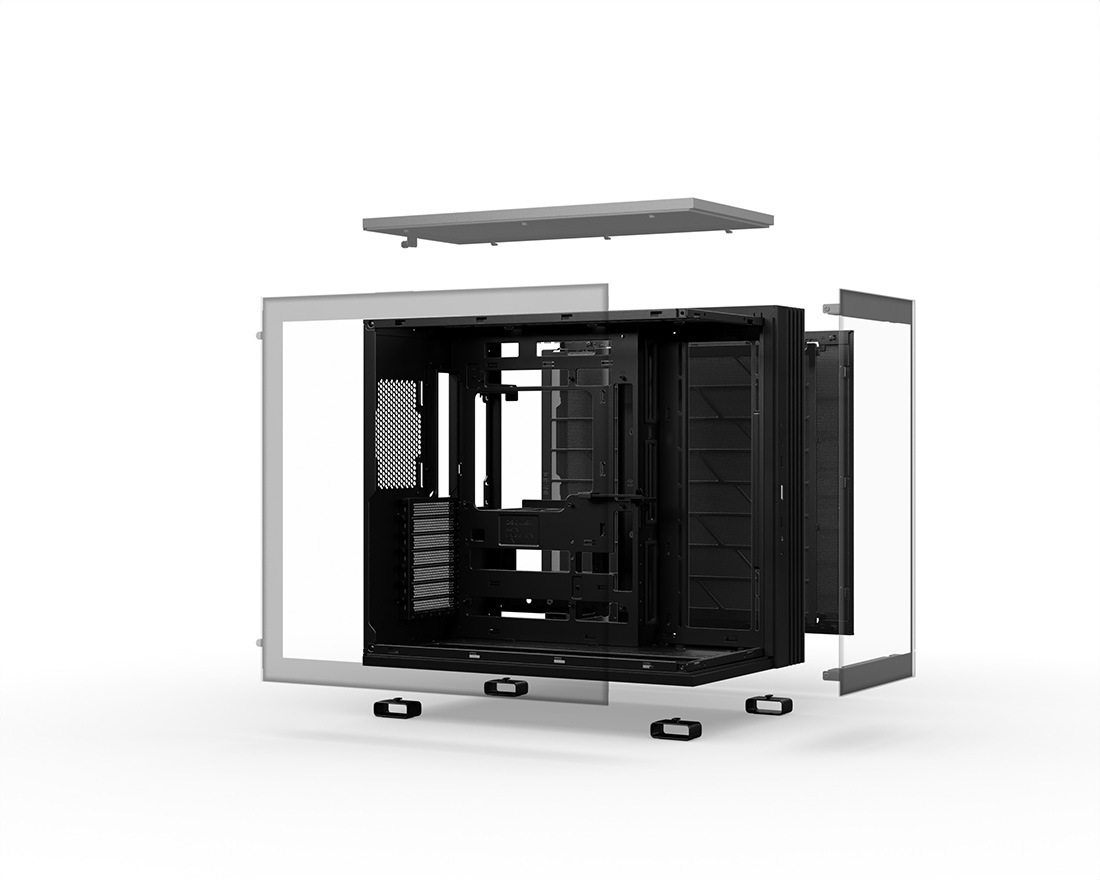 BE QUIET! Pure Base 501 DX Black PC-behuizing BE QUIET! Pure Base 501 DX Black PC-behuizing