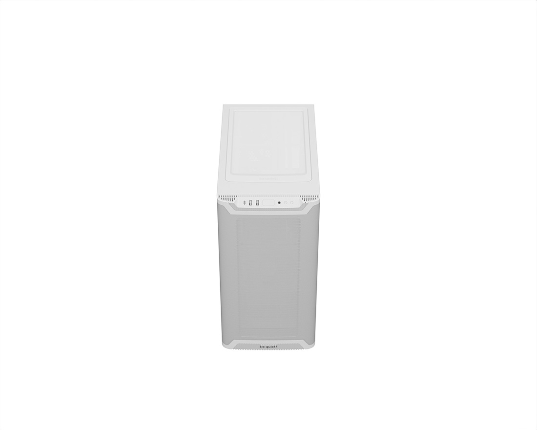 be quiet! Pure Base 501 pc-behuizing, 2 vooraf geïnstalleerde PWM- ventilatoren, 3 x 140 mm PWM-ventilatoren, hoge statische druk, ruim design, compacte afmetingen, USB 3.2 Gen 2 type C, installatie : . be