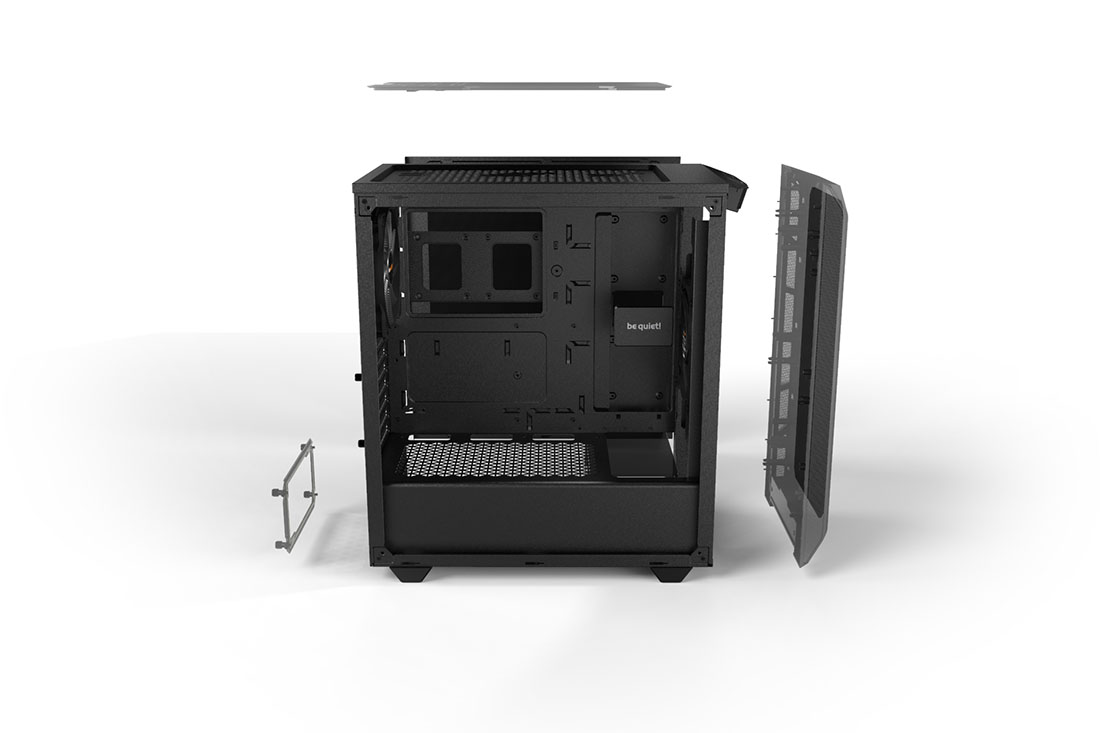 PURE BASE 500 | Black silent essential PC cases from be quiet!