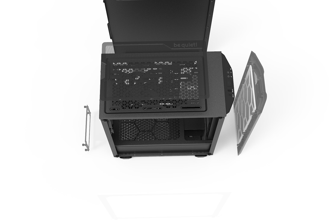 PURE BASE 500DX | Black silent essential PC cases from be quiet!