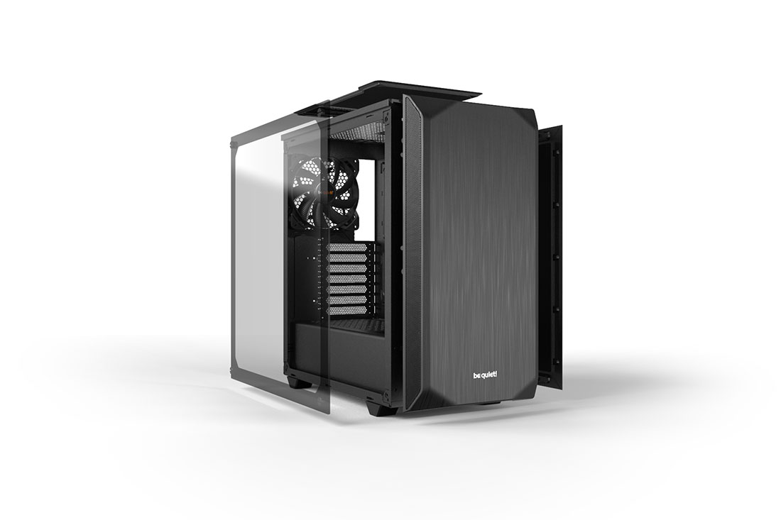 PURE BASE 500 | Window Black silent essential PC cases from be quiet! | PC-Gehäuse