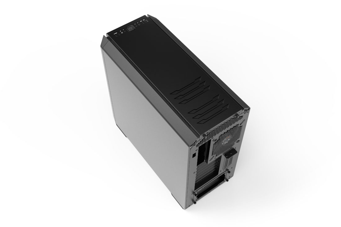 【PCケース】 Silent Base 601 Windows orange SILENT BASE 601 | Window Orange silent premium PC cases from