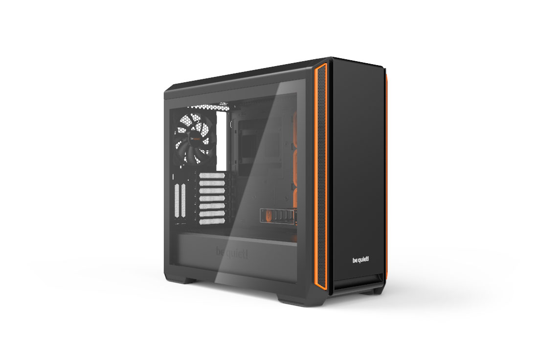 be quiet! Silent Base 601 Window (Orange) - Boîtier PC - LDLC