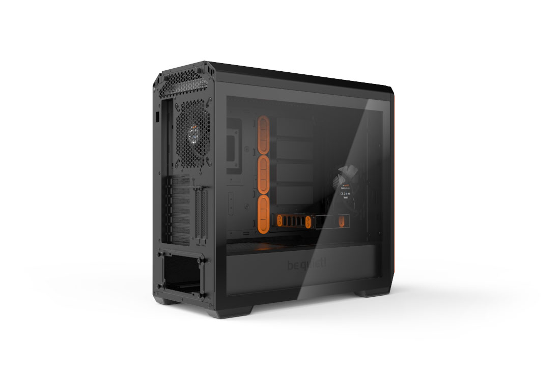 be quiet! Silent Base 601 Window (Orange) - Boîtier PC - LDLC