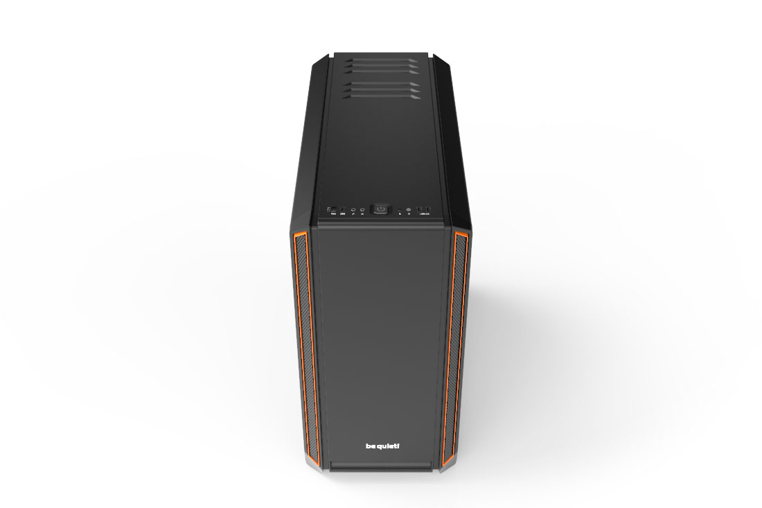 【PCケース】 Silent Base 601 Windows orange SILENT BASE 601 | Orange silent premium PC cases from be quiet!