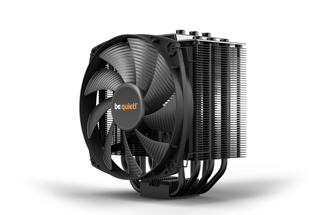 Be Quiet 250w Tdp Dark Rock Pro 4 Cpu Cooler With Silent Wings Pwm Fan 135 Mm