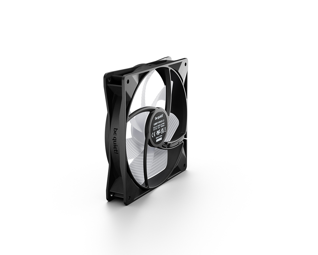 Ventilateur PC Be Quiet! Light Wings 140mm PWM Reverse Black – 7 Pales Inversées, ARGB, Silencieux Et Performant - 13