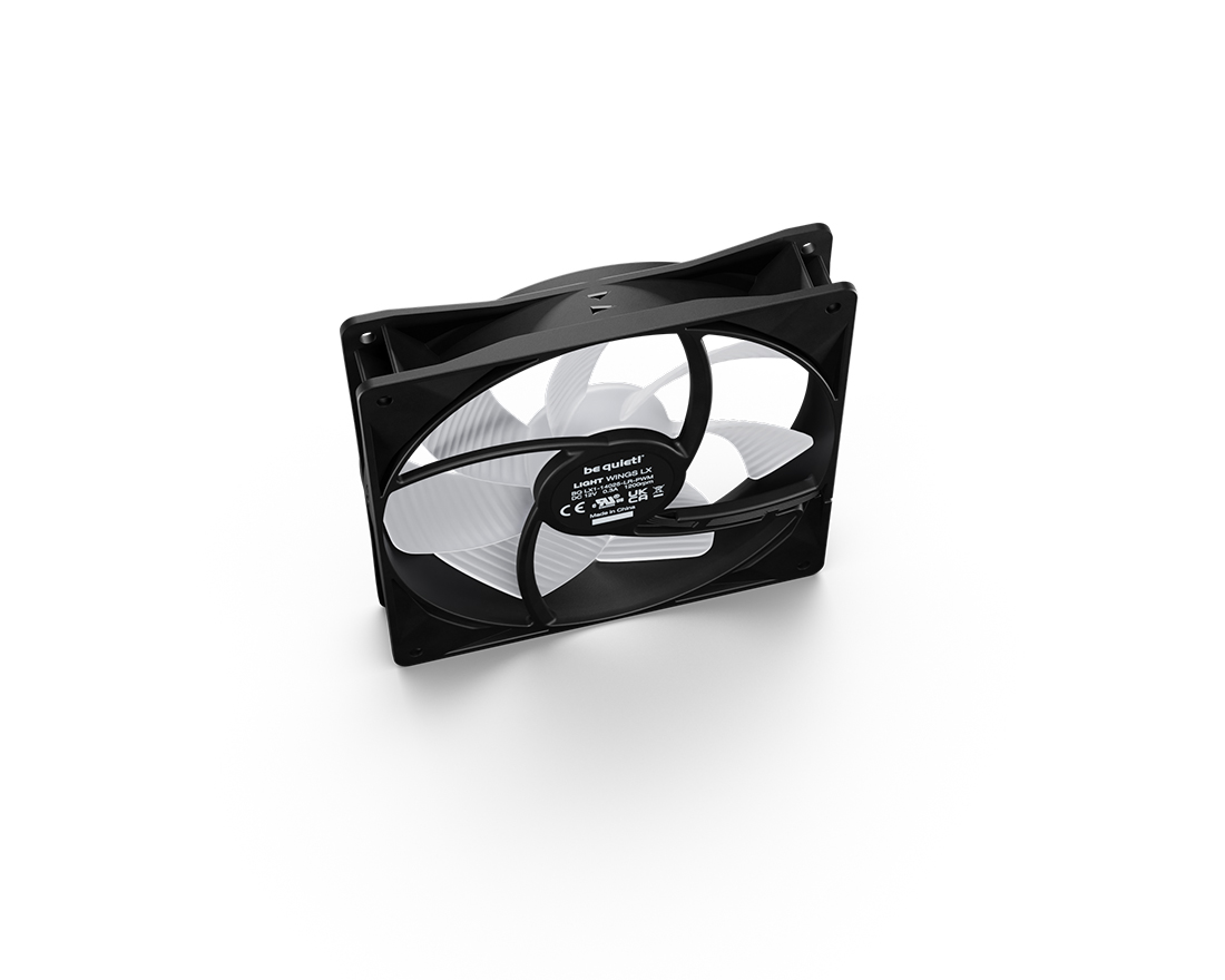 Be Quiet! Light Wings LX 140mm PWM High-speed, Confezione Da 3 Ventole PC Con LED ARGB, Per Raffreddamento Ad Aria E Liquido - 2