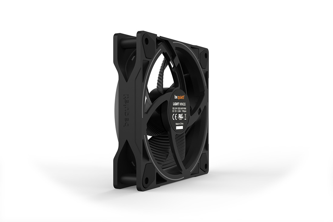 LIGHT WINGS | 120mm PWM 3-Pack silent essential Fans from be