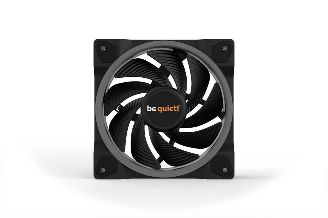 cooling fan Silent Wings 3 120mm PWM high-speed bequiet be quiet Black 