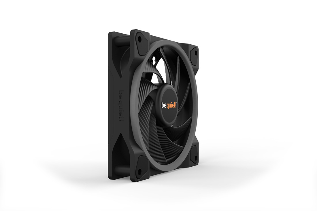 be quiet! Light Wings PWM 120 mm high-speed, Ventilateur de boîtier Noir