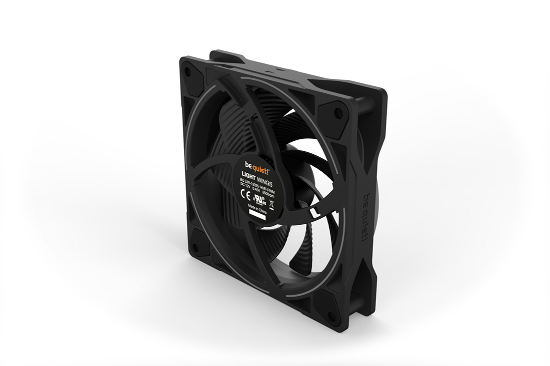 LIGHT WINGS | 120mm PWM HS 3-Pack silent essential Fans from