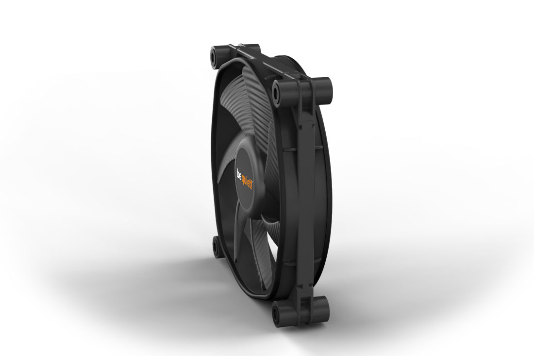 Ventilateur PC Be Quiet! Silent Wings 2 – 120 Mm, 3 Broches, Noir, Occasion