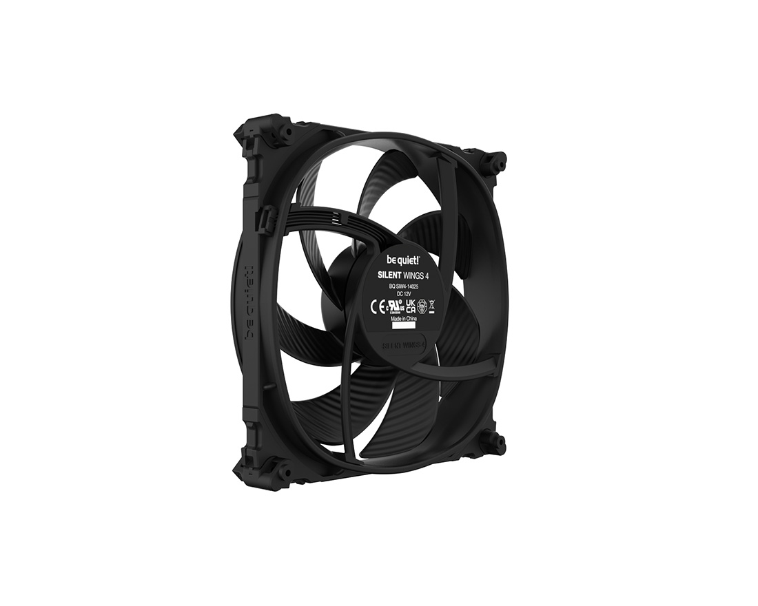 Ventola Be Quiet! Silent Wings 4 140mm PWM - Alta Pressione, Motore 6 Poli, Silenziosissima - Foto 8
