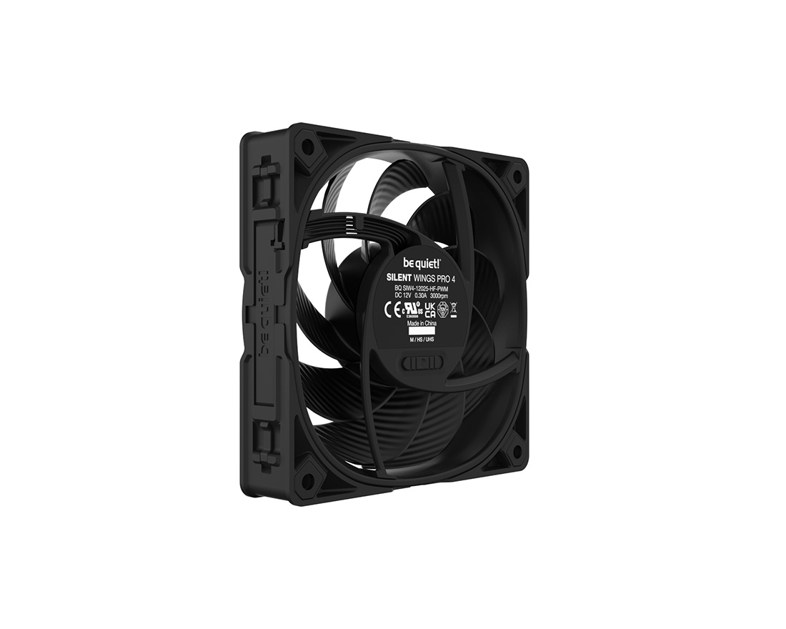 be quiet! Silent Wings 4  120mm PWM Boitier PC Ventilateur 12 cm Noir 1  pièce(s) : : Informatique