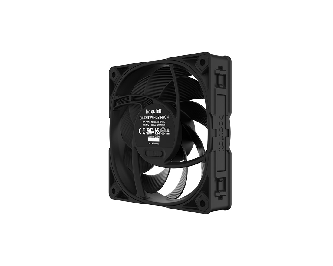be quiet! SILENT WINGS PRO4 120mm PWM 4個 SILENT WINGS PRO 4 | 120mm PWM silent high-end Fans from be