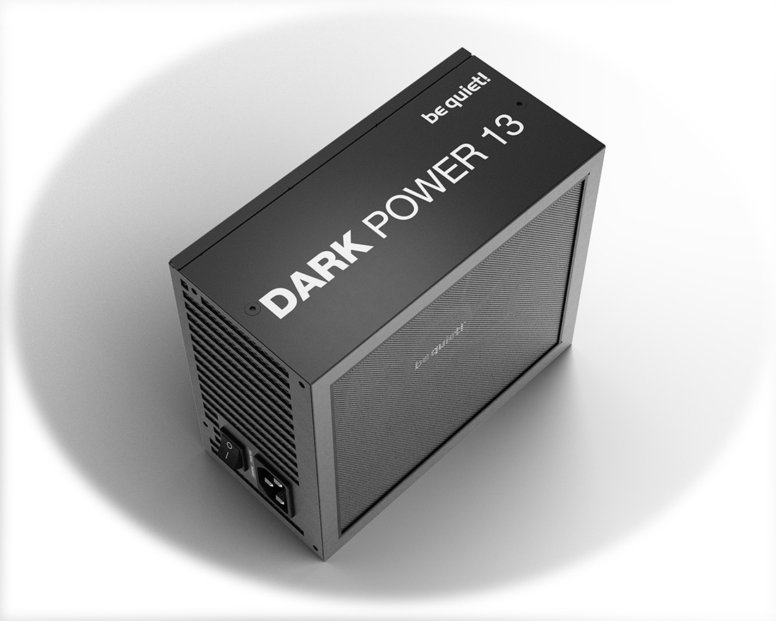Be quiet! Dark power 13 850w | bn334 | 80plus titanium 93,5% | atx 3. 0 gen5 modularni | črn napajalnik 2 Dark power 13 | 850w silent high-end power supplies from be quiet!