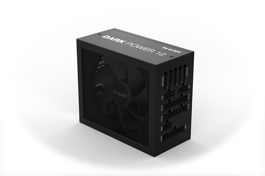 Be Quiet! Titanium Dark Power 12 Switching Power Supply - 1000W