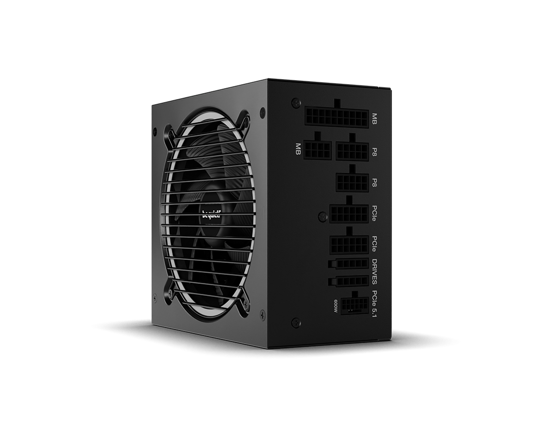 PURE POWER 13 M | 1000W - безшумні essential Блоки живлення від be